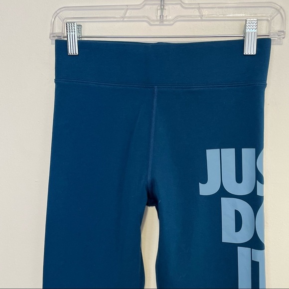 Nike Just Do It Spell Out Athletic Compression Legging Womens Size Small - Picture 4 of 10